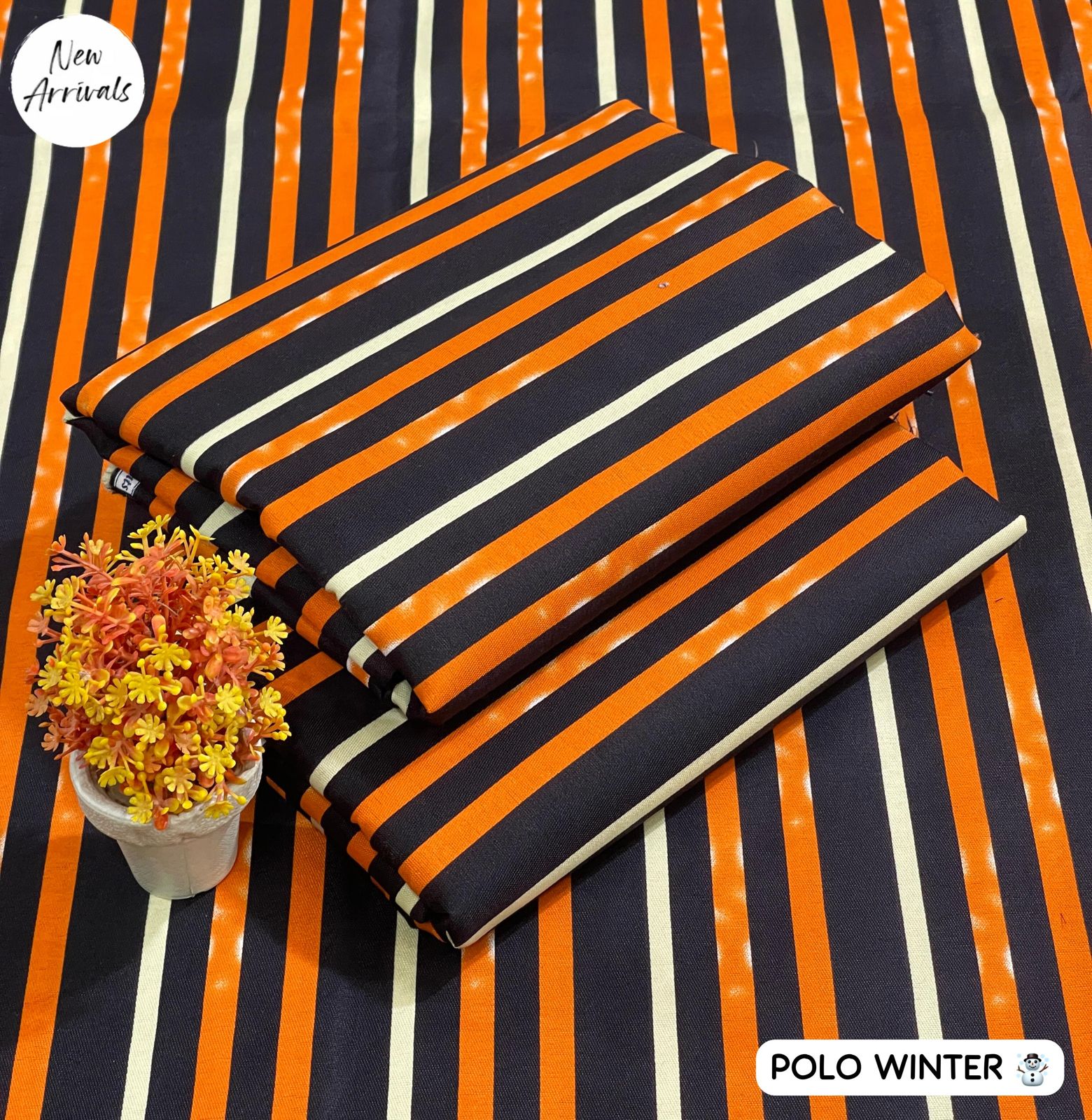 Floral Print 2-Piece Set - Polo Winter | Digital Printed Shirt & Trouser