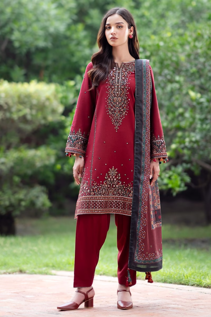Jazmin 13 -02 | 3 Piece Premium Lawn | Jacquard Monar Dupatta