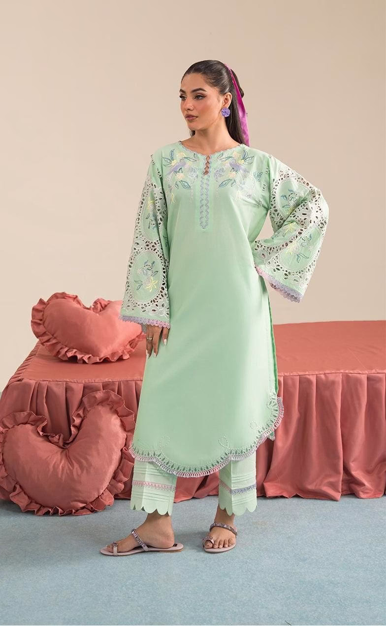Vanya Winter Collection 2025 | Premium Dhanak 2PC Embroidered Suit (BSF)